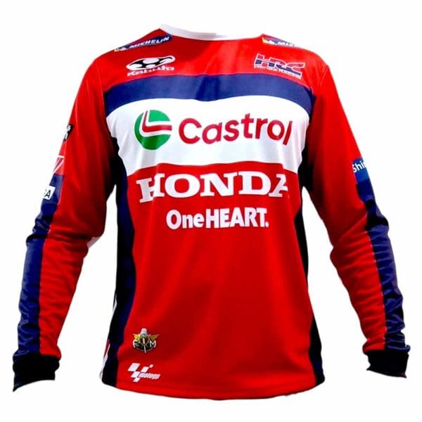 Jersey Honda Moto GP Red Racing Castrol | Lanshoppe