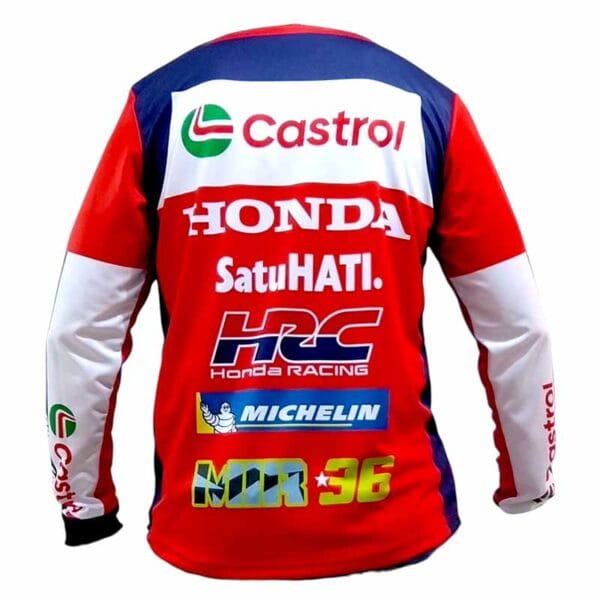 Jersey Honda Moto GP Red Racing Castrol - Image 4