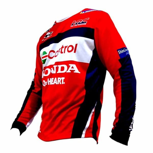Jersey Honda Moto GP Red Racing Castrol - Image 3