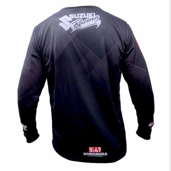 Jersey Suzuki Black Racing Para Moto - Image 4
