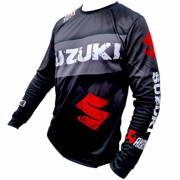 Jersey Suzuki Black Racing Para Moto - Image 2