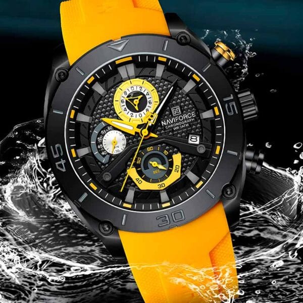 Reloj Naviforce NF8038 Cronógrafos Funcionales Para Hombre - Image 4