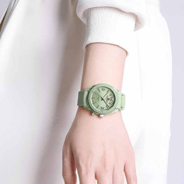 Reloj Naviforce Nf7103 Deportivo De Goma Para Mujer - Image 2