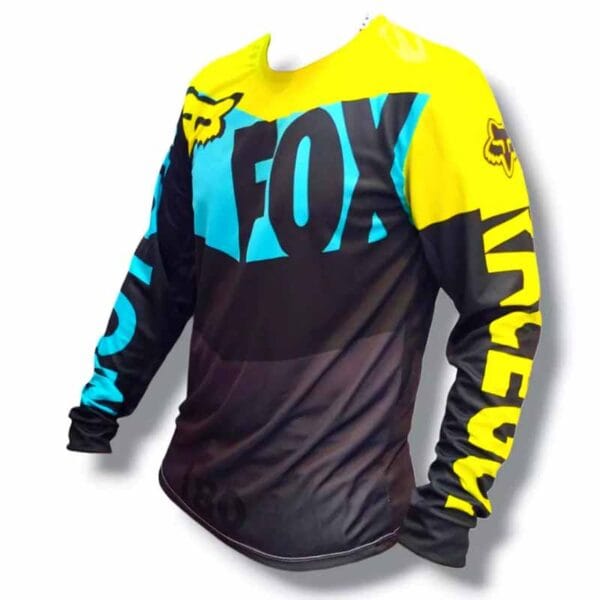 Jersey Fox Neon Motor Racing Fluorescente - Image 3