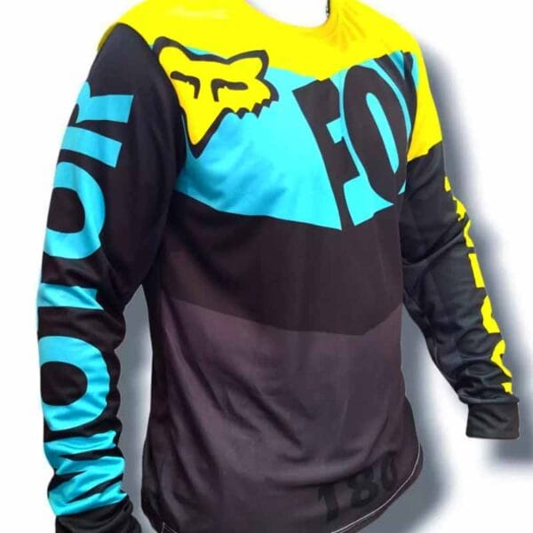Jersey Fox Neon Motor Racing Fluorescente - Image 2